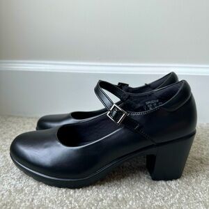 Black Mary Jane Heels